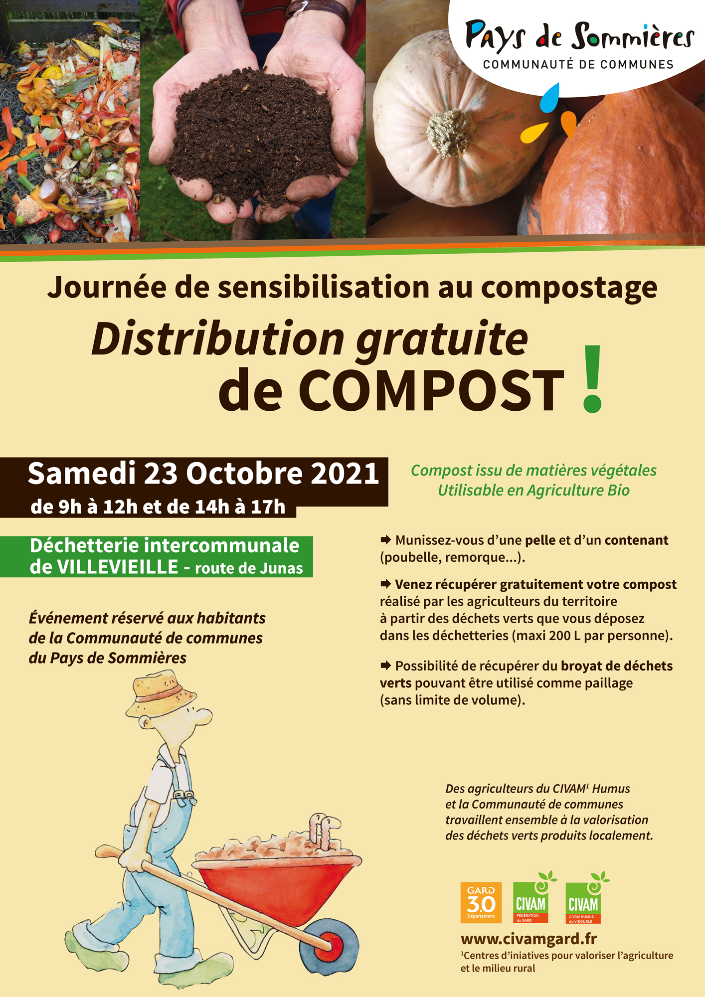 Distribution Gratuite de Compost