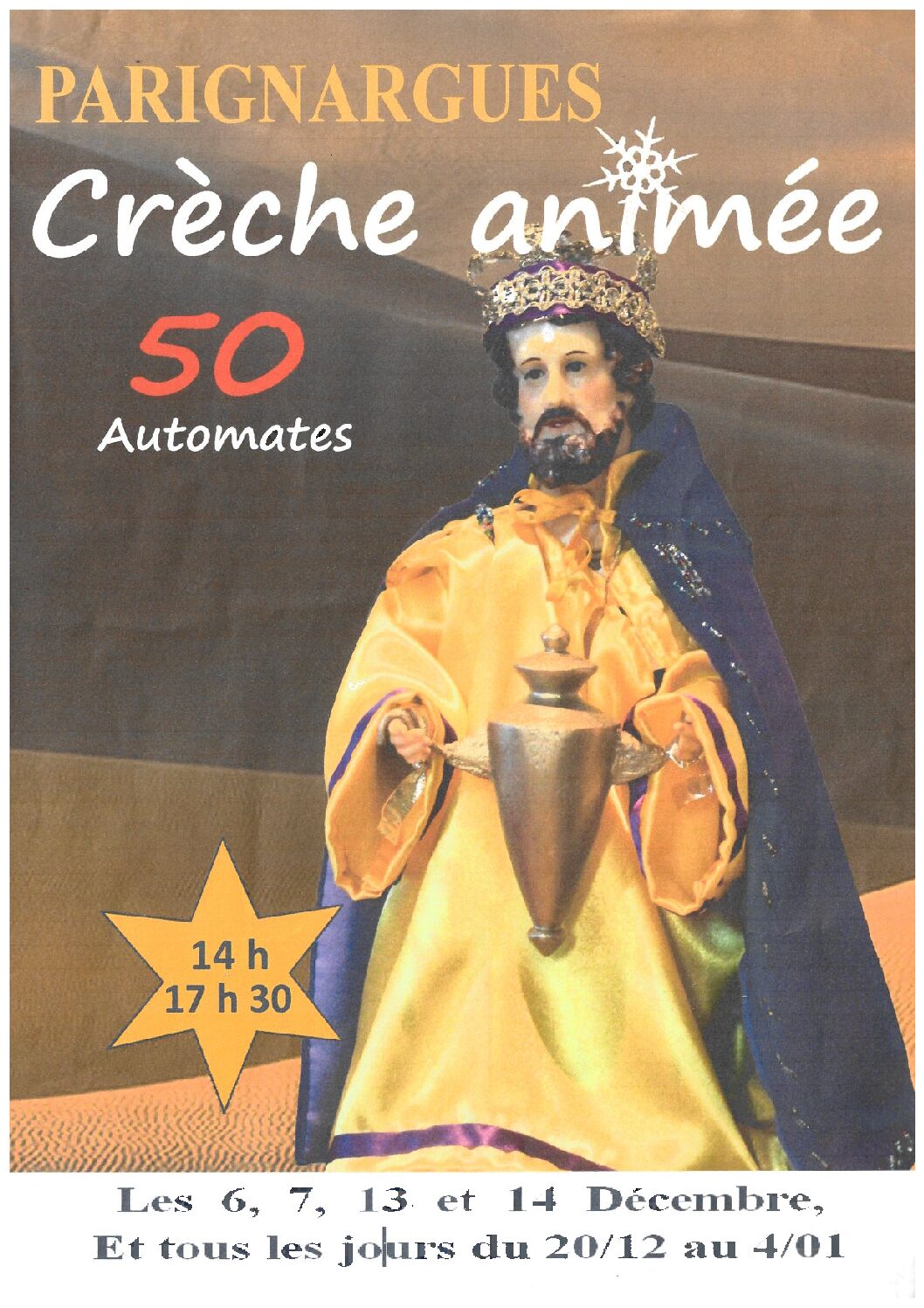 Crèche animée 2025